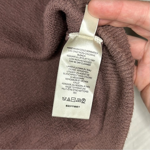 Free People Ottoman Slouchy Tunic Top Sweater Women’s Small Nutmeg Brown - Picture 11 of 12